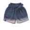 Omamimini denim shorts with belt