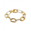 MACHETE collage chain bracelet - mixed metals