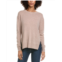 InCashmere seam detail high-low wool & cashmere-blend sweater