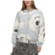 Marimekko blossa tumma padded coat
