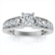 Pompeii3 1 ct diamond engagement ring 14k white gold channel set