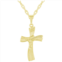 Glistening Jewels sterling silver crucifix cross pendant necklace