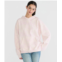 Aeropostale cloud soft tropical floral oversized pullover hoodie