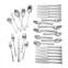 Lenox portola 65-piece flatware set 10.00 lb metallic