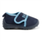 BOSS navy logo crib shoes