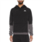 Kappa mens 222 banda edonin anorak jacket in black/grey/white
