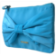 Twinset tafta silk large bow zipper clutch women borse logo womens bag