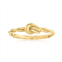 Canaria Fine Jewelry canaria 10kt yellow gold twisted knot ring