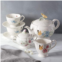 Lenox butterfly meadow 8-piece tea set, service for 2, white