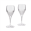 Wedgwood vera wang diamond mosaic wine glass 7.6in h set of 2