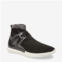 Bally avallo mens 6221329 black leather/fabric sneakers