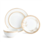 Wedgwood vera wang lace gold dinnerware set, 12 piece set