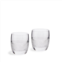 Wedgwood vera wang diamond mosaic tumbler 3.7in h, set of 2