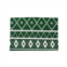 Viva by VIETRI bohemian linens holiday green reversible placemats - set of 4