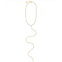 Cloverpost jana 14k plated cz tennis lariat necklace