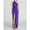 HALSTON HERITAGE celeste gown in purple
