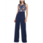 JS Collections womens embroidered sleeveless jumpsuit