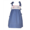 The Yellow Lamb girls sophie sundress with bloomers with star struck embroidery in blue