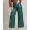 Umgee bianca pleather pant in green