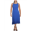 Kensie Dresses womens pleated tea length midi dress