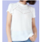 Go by Go Silk throwback top in white