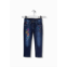 LOSAN girls embroideried jeans in medium blue