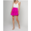 LAVENDER BROWN ruffle mini skirt in hot pink