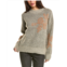 Lovestitch lurex intarsia sweater