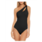 Becca by Rebecca Virtue womens asymmetric cut-out one-piece swimsuit