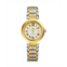 Stuhrling Alexander Watch A203B-02 Ladies Quartz Date Watch with Yellow Gold Tone Stainless Steel Case on Yellow Gold Tone Stainless Steel Bracelet